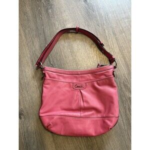 Coach Park Leather Duffle 19726 Pink Barbie Glam‎ Y2k Shoulder Bag